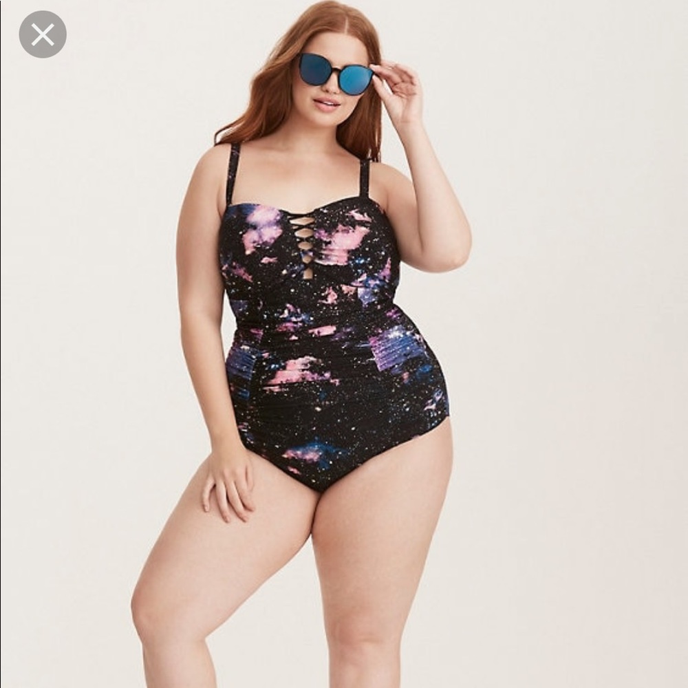 Torrid galaxy swimsuit